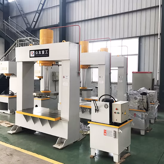 Zhongyou 다기능 고효율 80 Ton/120 Ton/160 Ton/200 Ton/250 Ton H 프레임 유압 지게차 솔리드 타이어 프레스 기계